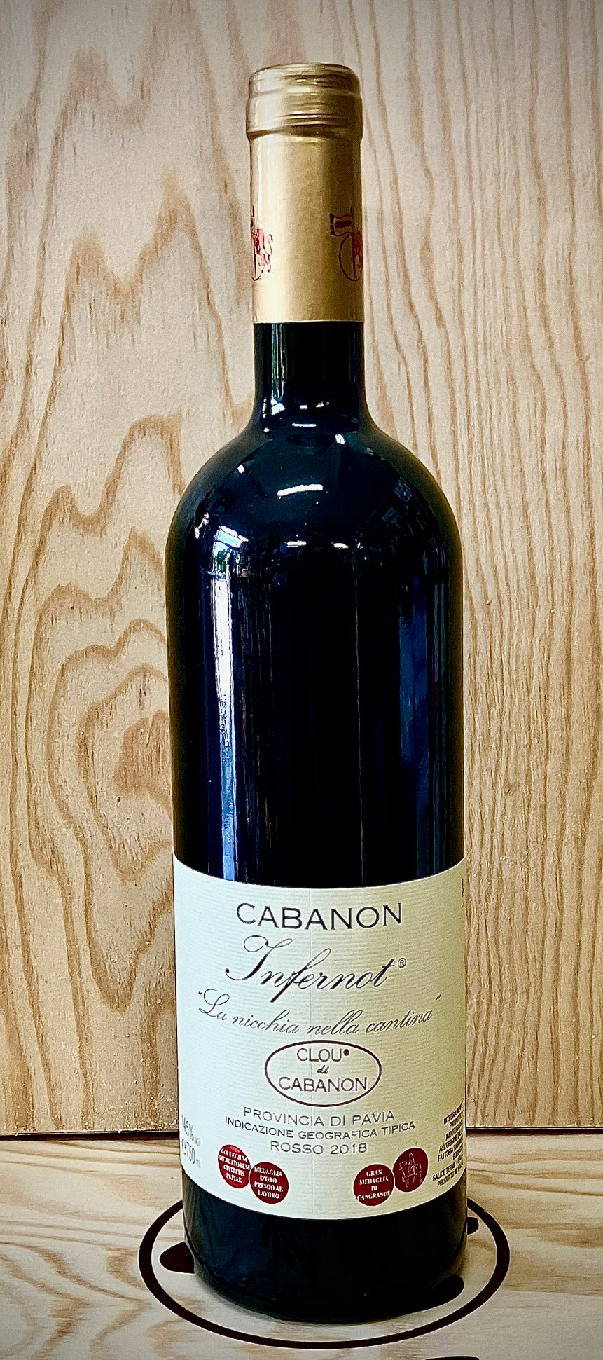 "Infernot" - Provincia di Pavia IGT - 2018 - Fattoria Cabanon